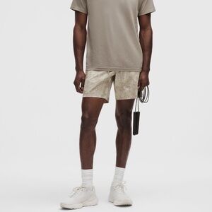 lululemon athletica Beige Athletic Shorts